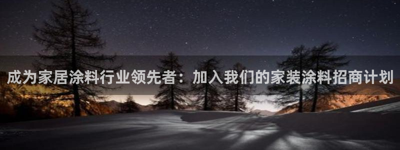 和记h8：成为家居涂料行业领先者：加入我们的家装涂料招商计划