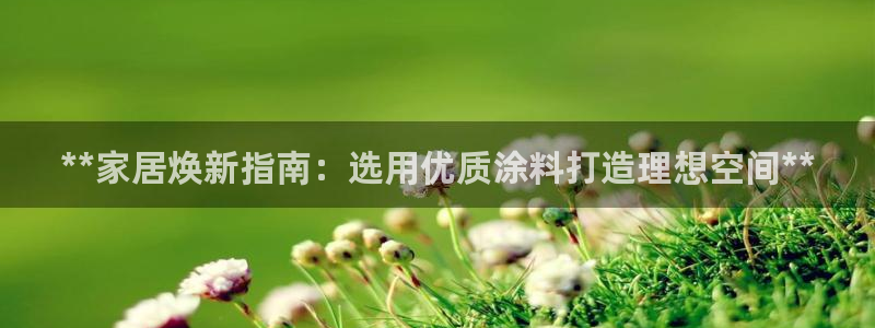 和记官方：**家居焕新指南：选用优质涂料打造理想空间**