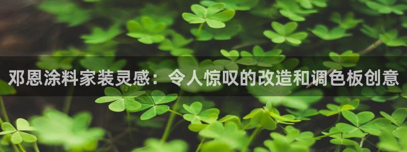 深圳和记科技有限公司：邓恩涂料家装灵感：令人惊叹的改造和调色板创意