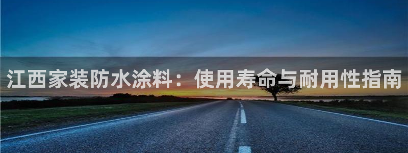 和记电业集团：江西家装防水涂料：使用寿命与耐用性指南