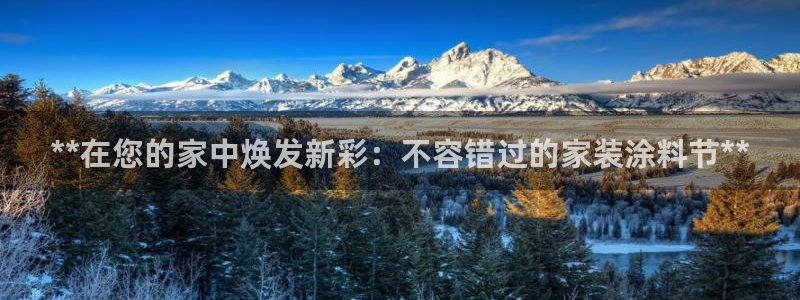 深圳和记科技有限公司：**在您的家中焕发新彩：不容错过的家装涂料节**