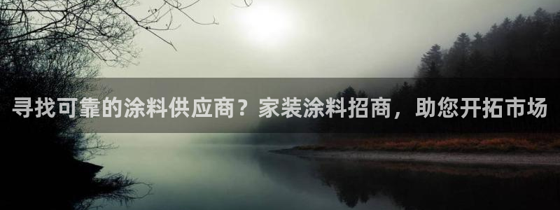 ag和记app：寻找可靠的涂料供应商？家装涂料招商，助您开拓市场