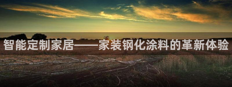 和记AG：智能定制家居——家装钢化涂料的革新体验